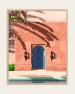 Shop Turkish Architecture Art & Canvas Print, Commercial digital license & Instant download printable - exclusively available at 83oranges.com by artist Uma Gokhale India