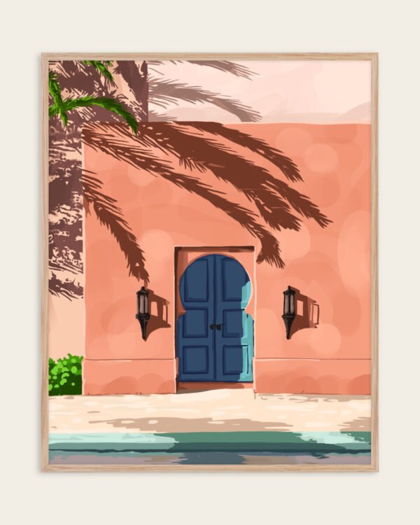 Shop Turkish Architecture Art & Canvas Print, Commercial digital license & Instant download printable - exclusively available at 83oranges.com by artist Uma Gokhale India