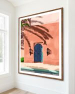 Shop Turkish Architecture Art & Canvas Print, Commercial digital license & Instant download printable - exclusively available at 83oranges.com by artist Uma Gokhale India