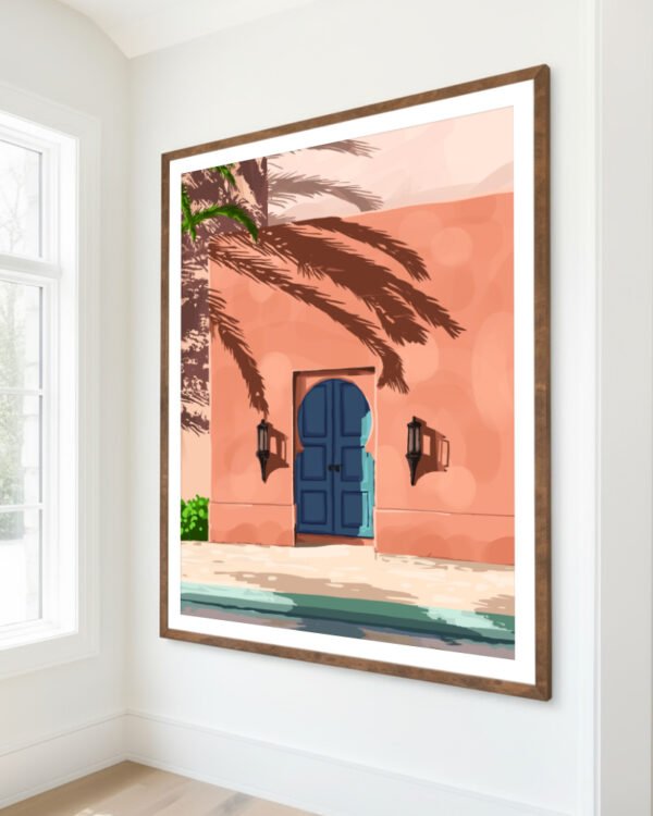 Shop Turkish Architecture Art & Canvas Print, Commercial digital license & Instant download printable - exclusively available at 83oranges.com by artist Uma Gokhale India