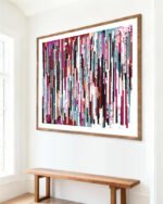 Shop Abstract Playful color block Painting Art Print, Canvas Print, Commercial digital license & Instant download printable - exclusively certified & available to order online at 83oranges.com by artist Uma Gokhale India