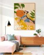 Shop modern bohemian summer beach painting Art Print, Canvas Print & Fabric Print - exclusively available at 83oranges.com by artist Uma Gokhale India