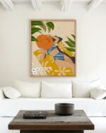 Shop modern bohemian summer beach painting Art Print, Canvas Print, Commercial digital license & instant download printable - available at 83oranges.com by artist Uma Gokhale India Shop modern bohemian summer beach painting Art Print, Canvas Print, Commercial digital license & instant download printable - available at 83oranges.com by artist Uma Gokhale India