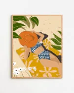Shop modern bohemian summer beach painting Art Print, Canvas Print & Fabric Print - exclusively available at 83oranges.com by artist Uma Gokhale India