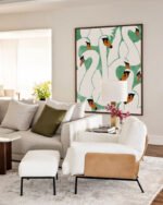 White Calm Was Born Into A Swan decor5