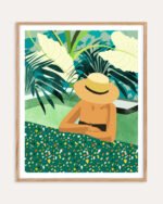 Shop Bohemian woman swimming pool summer fashion pose Art Print & Canvas Print, Commercial digital license & Instant download printable - exclusively certified at 83oranges.com by artist Uma Gokhale India Shop Bohemian woman swimming pool summer fashion pose Art Print & Canvas Print, Commercial digital license & Instant download printable - exclusively certified at 83oranges.com by artist Uma Gokhale India