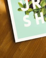 Shop Flourish Typography quote botanical illustration wellness Art Print, Canvas Print, Commercial digital license & Instant download printable - exclusively certified at 83oranges.com by artist Uma Gokhale India Shop Flourish Typography quote botanical illustration wellness Art Print, Canvas Print, Commercial digital license & Instant download printable - exclusively certified at 83oranges.com by artist Uma Gokhale India