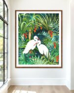 Absolutely thrilled — this print transforms the room. The colors hold depth and the paper has a lovely weight to it; it framed beautifully and feels like a true collector’s piece. Fast delivery and thoughtful service made the whole experience effortless.