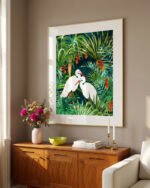 Absolutely thrilled — this print transforms the room. The colors hold depth and the paper has a lovely weight to it; it framed beautifully and feels like a true collector’s piece. Fast delivery and thoughtful service made the whole experience effortless.