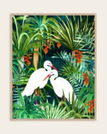 Shop Herons Jungle Watercolor Birds Animals Wildlife painting Art Print, Canvas Print, Commercial digital license & Instant printable download - available at 83oranges.com by artist Uma Gokhale India Shop Herons Jungle Watercolor Birds Animals Wildlife painting Art Print, Canvas Print, Commercial digital license & Instant printable download - available at 83oranges.com by artist Uma Gokhale India