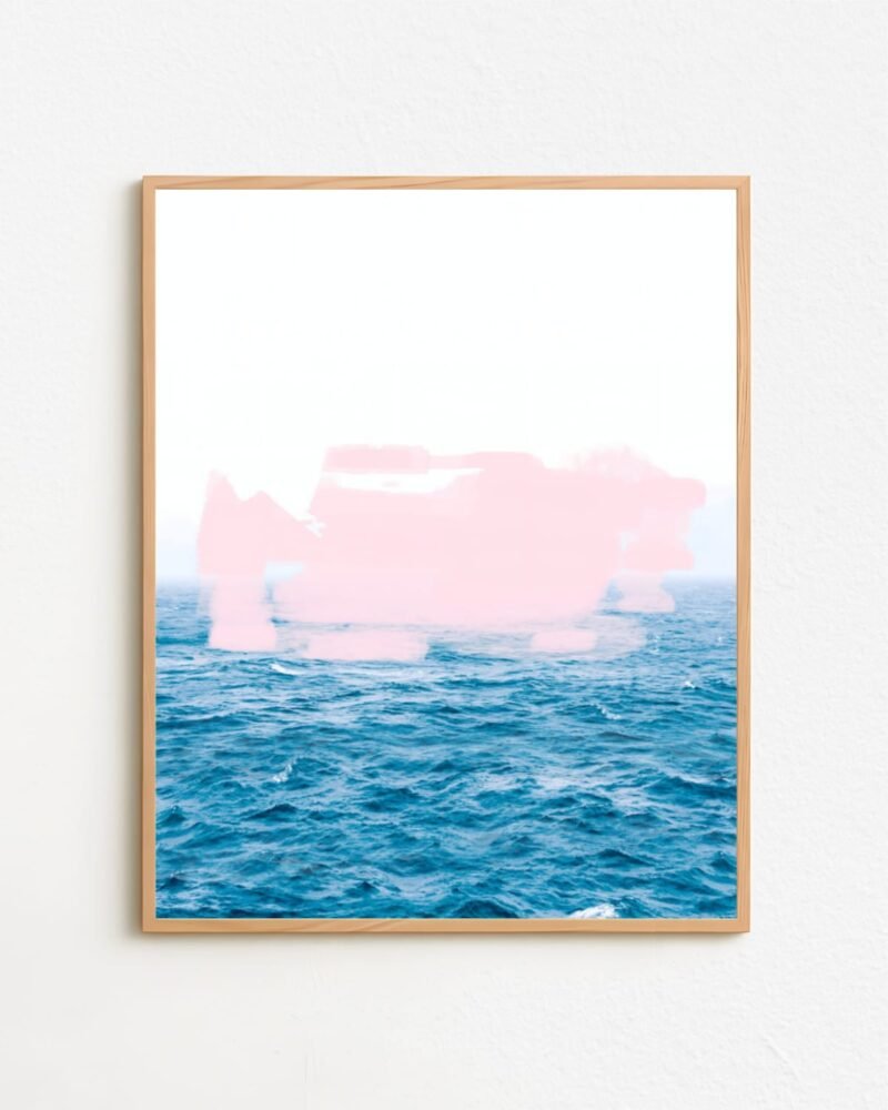 Shop pastel ocean sea beach tropical nature Painting Art Print, Canvas Print & Fabric Print - exclusively available at 83oranges.com by artist Uma Gokhale India