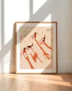 Shop free spirits freedom children on beach vacation Art Print & Canvas Print - exclusively certified at 83oranges.com by artist Uma Gokhale India