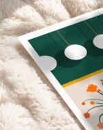 Shop texting Fashion Pastel Art Print & Canvas Print, Commercial digital license & Instant download printable - exclusively certified at 83oranges.com by artist Uma Gokhale India