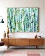 Shop watercolor cactus botanical plants painting Nature Art Print, Canvas Print & Fabric Print - exclusively available at 83oranges.com by artist Uma Gokhale India