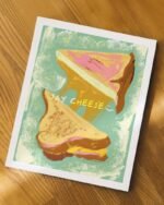 Shop say cheese toast pastel typography food Art quote Print, Canvas Print & Fabric Print - exclusively available at 83oranges.com by artist Uma Gokhale India