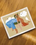 Shop smoking up clouds weekend vibe fashion boho hippie painting Art Print, Canvas Print & Fabric Print - exclusively available at 83oranges.com by artist Uma Gokhale India