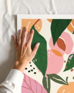 Shop peach garden fruits Botanical Nature Art Print, Canvas Print, commercial digital license, instant download printable - exclusively available at 83oranges.com by artist Uma Gokhale India Shop peach garden fruits Botanical Nature Art Print, Canvas Print, commercial digital license, instant download printable - exclusively available at 83oranges.com by artist Uma Gokhale India