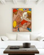 Shop Turkish bath people nude women eclectic bohemian painting small batch graphic Art Print, Canvas Print, Commercial digital license & instant download printable available at 83oranges.com by artist Uma Gokhale India Shop Turkish bath people nude women eclectic bohemian painting small batch graphic Art Print, Canvas Print, Commercial digital license & instant download printable available at 83oranges.com by artist Uma Gokhale India