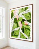 Shop Blushing Leaves Botanical Nature blush green watercolor Painting Art Print, Canvas Print, Commercial digital license & instant printable download - available at 83oranges.com by artist Uma Gokhale India Shop Blushing Leaves Botanical Nature blush green watercolor Painting Art Print, Canvas Print, Commercial digital license & instant printable download - available at 83oranges.com by artist Uma Gokhale India