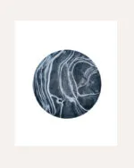 Shop abstract entity minimal texture black & white marble art Art Print, Canvas Print - available at 83oranges.com by artist Uma Gokhale India
