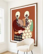 Shop The Terracotta bond two women love friends companion rustic india Art Print & Canvas Print, Commercial digital license & download printable - certified at 83oranges.com by artist Uma Gokhale India Shop The Terracotta bond two women love friends companion rustic india Art Print & Canvas Print, Commercial digital license & download printable - certified at 83oranges.com by artist Uma Gokhale India