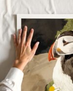 Shop puffin birds animals nature cute Art Print, Canvas Print, commercial digital license, instant download printable - exclusively certified at 83oranges.com by artist Uma Gokhale India Shop puffin birds animals nature cute Art Print, Canvas Print, commercial digital license, instant download printable - exclusively certified at 83oranges.com by artist Uma Gokhale India
