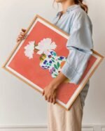 Shop Floral watercolor painting flowers nature botanical Art Print, Canvas Print - exclusively certified at 83oranges.com by artist Uma Gokhale India