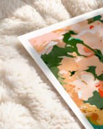 Shop Floral watercolor painting flowers nature botanical Art Print, Canvas Print, commercial digital license, instant download printable - exclusively certified at 83oranges.com by artist Uma Gokhale India