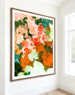 Shop Floral watercolor painting flowers nature botanical Art Print, Canvas Print, commercial digital license, instant download printable - exclusively certified at 83oranges.com by artist Uma Gokhale India