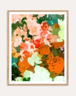 Shop Floral watercolor painting flowers nature botanical Art Print, Canvas Print, commercial digital license, instant download printable - exclusively certified at 83oranges.com by artist Uma Gokhale India