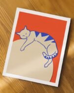 Shop cat planet animals pets global warming Art Print, Canvas Print - exclusively certified at 83oranges.com by artist Uma Gokhale India