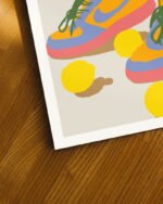 Shop easy peazy lemon squeezy quirky shoes lemons Art Print, Canvas Print, commercial digital license, instant download printable - exclusively certified at 83oranges.com by artist Uma Gokhale India Shop easy peazy lemon squeezy quirky shoes lemons Art Print, Canvas Print, commercial digital license, instant download printable - exclusively certified at 83oranges.com by artist Uma Gokhale India