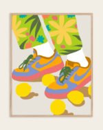 Shop easy peazy lemon squeezy quirky shoes lemons Art Print, Canvas Print, commercial digital license, instant download printable - exclusively certified at 83oranges.com by artist Uma Gokhale India Shop easy peazy lemon squeezy quirky shoes lemons Art Print, Canvas Print, commercial digital license, instant download printable - exclusively certified at 83oranges.com by artist Uma Gokhale India