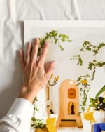 Shop tiger love luxury villa interior summer Art Print, Canvas Print, commercial digital license, instant download printable - exclusively certified at 83oranges.com by artist Uma Gokhale India home banner