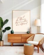 Shop Typography overthinking motivational quote lettering handwritten Art Print, Canvas Print - exclusively certified at 83oranges.com by artist Uma Gokhale India home banner