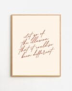 Shop Typography overthinking motivational quote lettering handwritten Art Print, Canvas Print - exclusively certified at 83oranges.com by artist Uma Gokhale India home banner