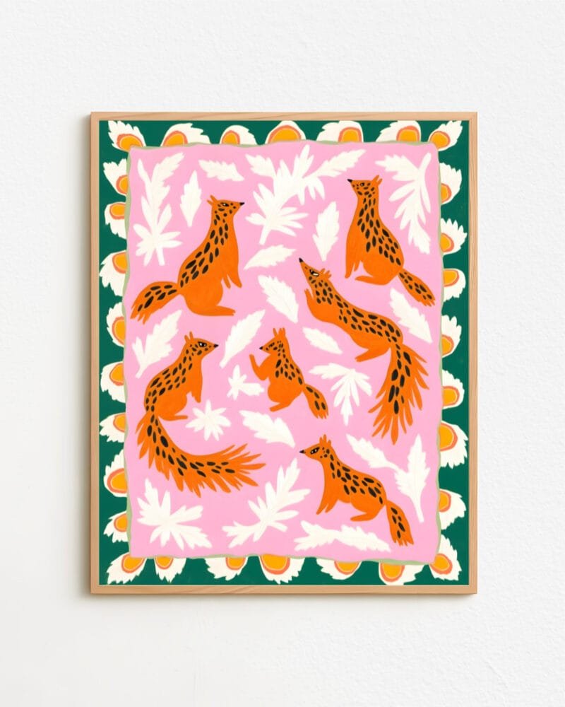 Shop squirrels animals pets cute garden nature Art Print, Canvas Print - exclusively certified at 83oranges.com by artist Uma Gokhale India home banner