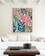 Shop Botanicalia Botanical plants Art Print, Canvas Print, commercial digital license, instant download printable - available at 83oranges.com by artist Uma Gokhale India