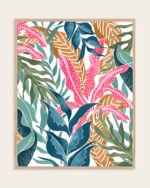 Shop Botanicalia Botanical plants Art Print, Canvas Print, commercial digital license, instant download printable - available at 83oranges.com by artist Uma Gokhale India