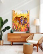 Shop Golden hour tigers wildlife jungle art print, canvas print, digital commercial license, instant digital download printable by Uma Gokhale 83 Oranges India Shop Golden hour tigers wildlife jungle art print, canvas print, digital commercial license, instant digital download printable by Uma Gokhale 83 Oranges India
