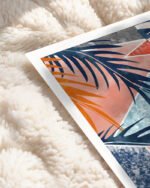 Shop Tropicalia Botanical plants Art Print, Canvas Print, commercial digital license, instant download printable - available at 83oranges.com by artist Uma Gokhale India