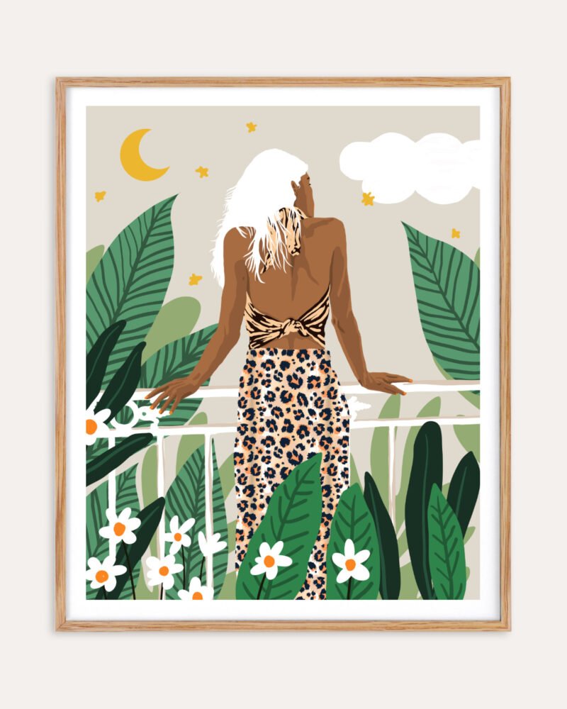 Shop Trust The Wait Art Print, Canvas Print, commercial digital license, instant download printable - available at 83oranges.com by artist Uma Gokhale India