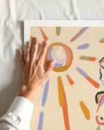 Shop May flowers remind us why rain was necessary floral botanical Art Print, Canvas Print, Commercial Digital License & Instant download printable- exclusively available at 83oranges.com by artist Uma Gokhale India