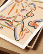 Shop self love figurative woman minimal line art abstract Art Print, Canvas Print, Commercial Digital License & Instant download printable- exclusively available at 83oranges.com by artist Uma Gokhale India Shop self love figurative woman minimal line art abstract Art Print, Canvas Print, Commercial Digital License & Instant download printable- exclusively available at 83oranges.com by artist Uma Gokhale India
