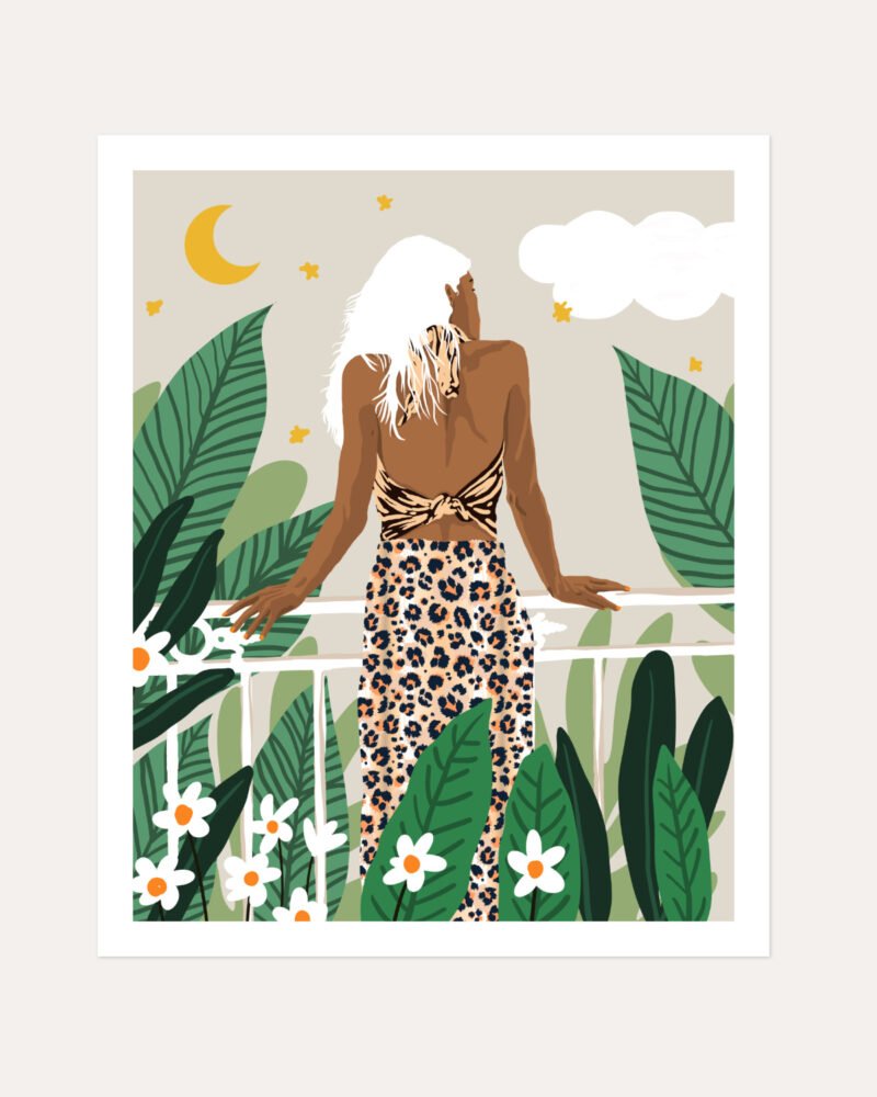 Shop Trust The Wait Art Print, Canvas Print, commercial digital license, instant download printable - available at 83oranges.com by artist Uma Gokhale India