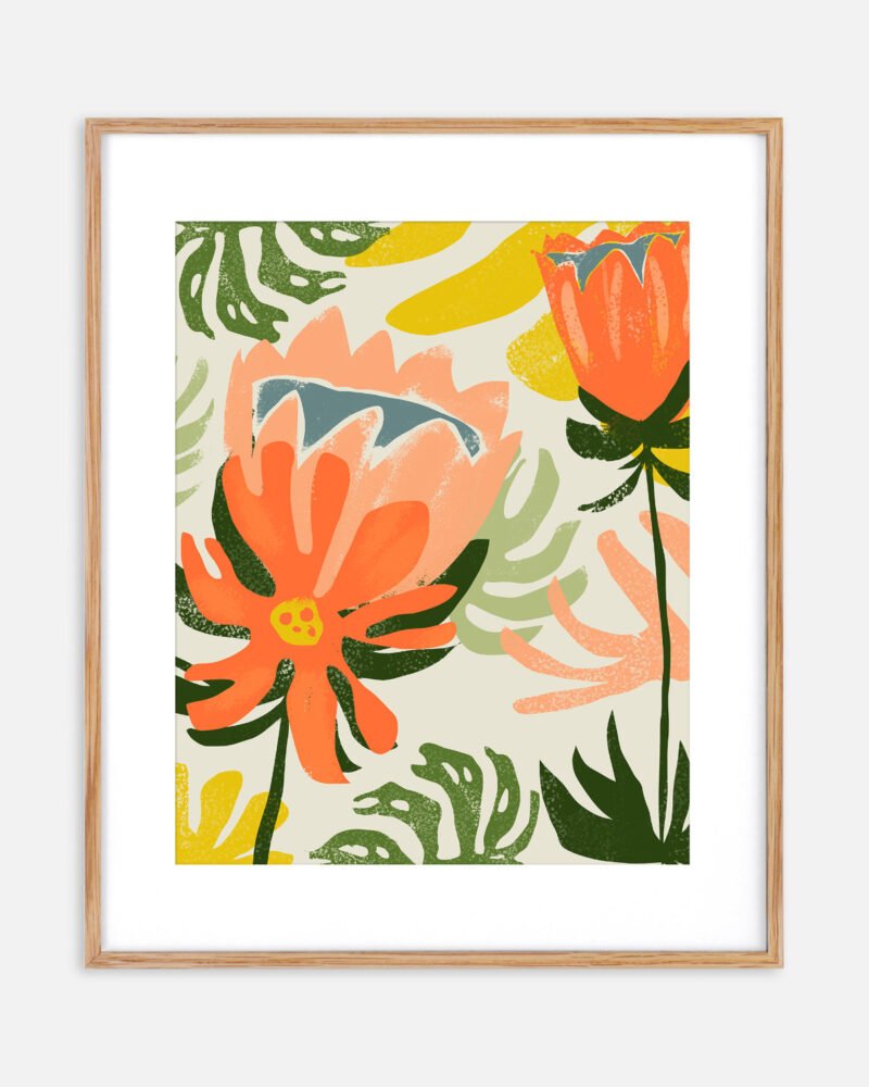 Shop May flowers remind us why rain was necessary floral botanical Art Print, Canvas Print, Commercial Digital License & Instant download printable- exclusively available at 83oranges.com by artist Uma Gokhale India