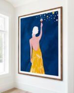 Shop pour me some magic self-love Art Print, Canvas Print, Commercial Digital License & Instant download printable- exclusively available at 83oranges.com by artist Uma Gokhale India