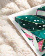 Shop tropical botanical jungle leaves Art Print, Canvas Print, digital printable download - available at 83oranges.com by artist Uma Gokhale India