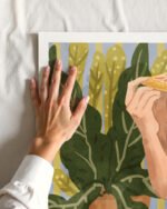 Shop Pizza Art Print, Canvas Print, digital printable download - available at 83oranges.com by artist Uma Gokhale India