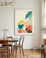 Shop tropical nature Art Print, Canvas Print, digital printable download - available at 83oranges.com by artist Uma Gokhale India